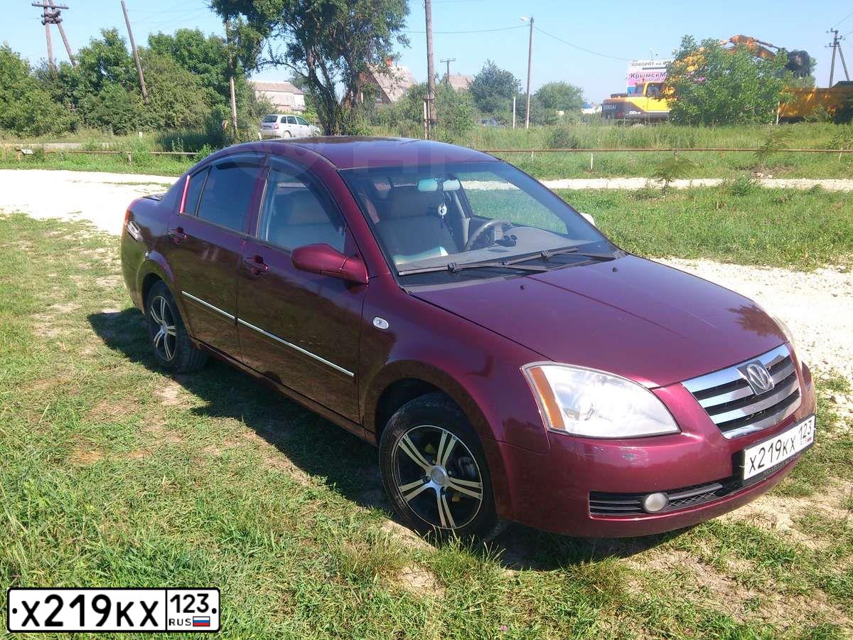 Фото автомобиля TAGAZ VORTEX ESTINA, 2010 — госномер Е655РВ123. Цвет: КРАСНЫЙ