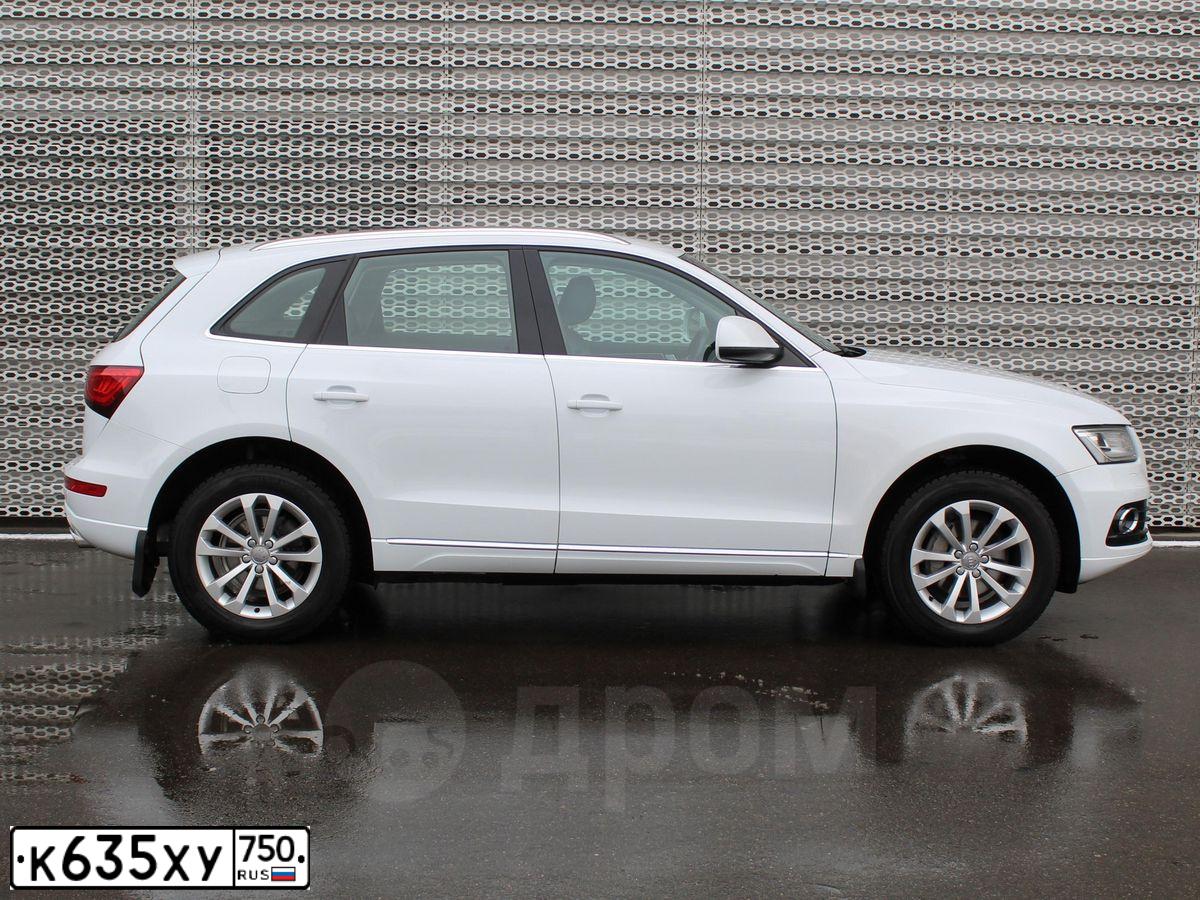Фото автомобиля AUDI Q5, 2014 — госномер Р429ВО46. Цвет: Белый