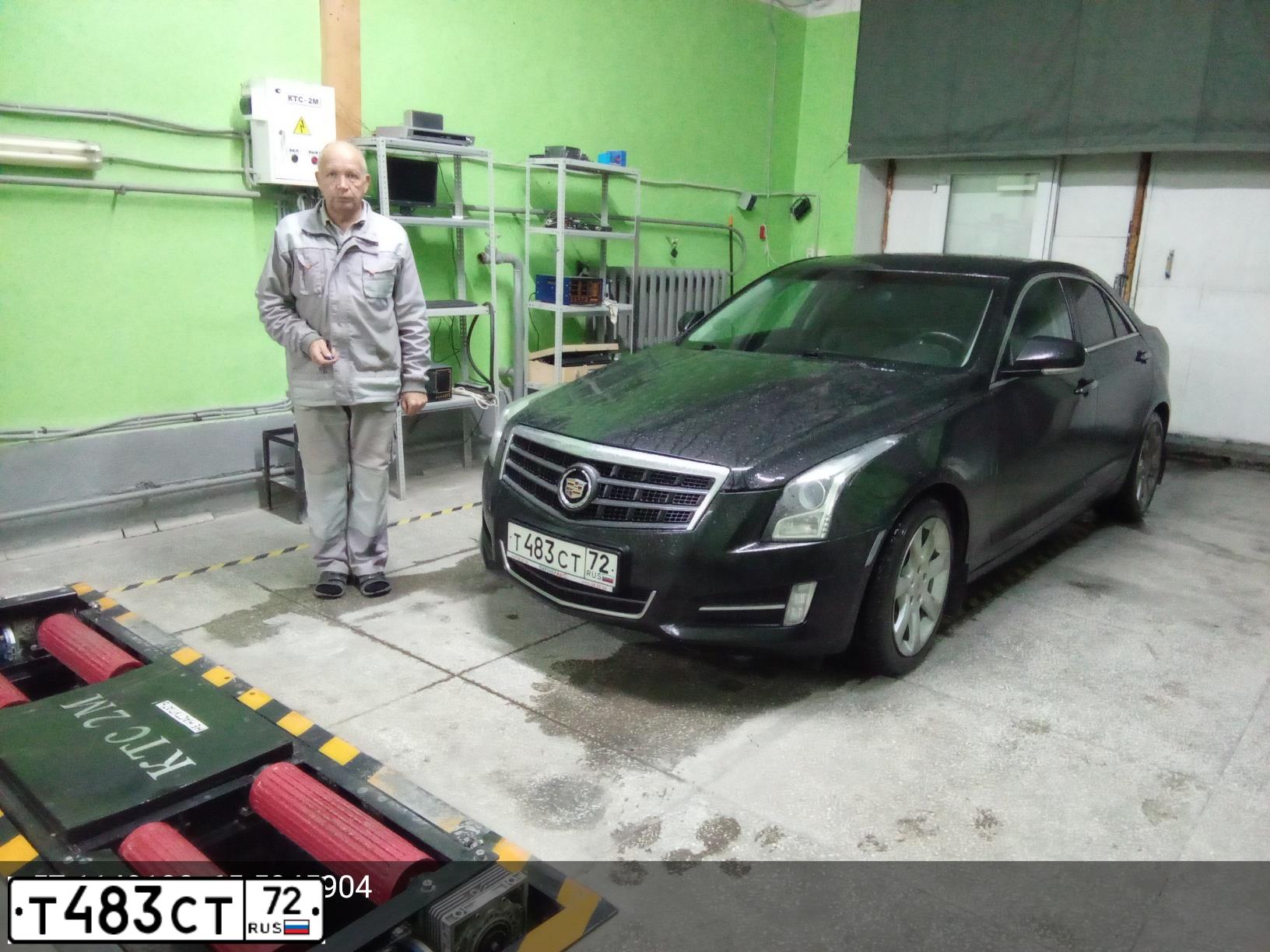 Фото автомобиля CADILLAC ATS, 2013 — госномер Р317ВО186. Цвет: ЧЕРНЫЙ