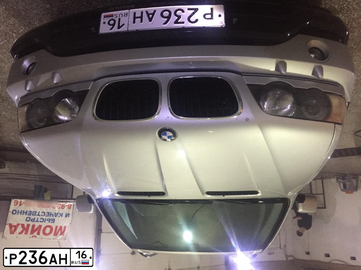 Фото автомобиля BMW X5, 2003 — госномер Е239ВС18. Цвет: СЕРЕБРИСТЫЙ