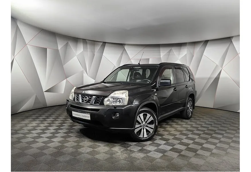 Фото автомобиля NISSAN X-TRAIL, 2008 — госномер Х879РР190. Цвет: ЧЕРНЫЙ