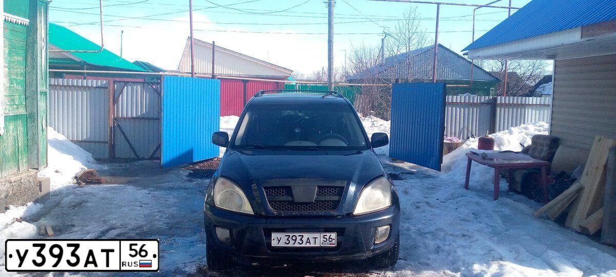 Фото автомобиля CHERY TIGGO, 2007 — госномер М204УА702. Цвет: СИНИЙ