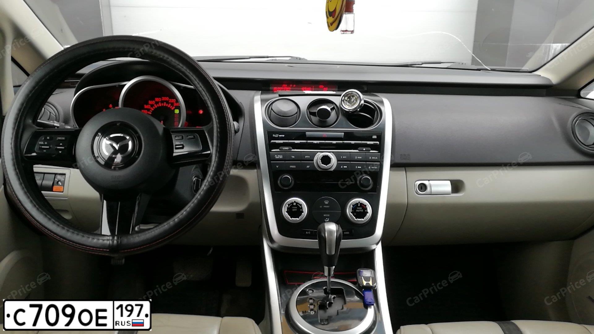 Фото автомобиля MAZDA CX-7, 2007 — госномер С709ОЕ197. Цвет: ЧЕРНЫЙ