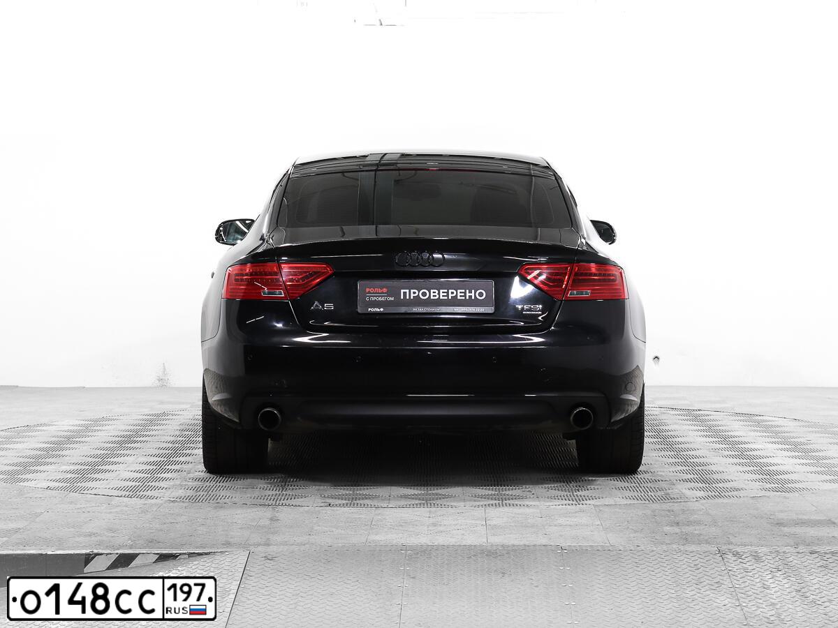 Фото автомобиля AUDI A5, 2014 — госномер В890ЕА252. Цвет: ЧЕРНЫЙ