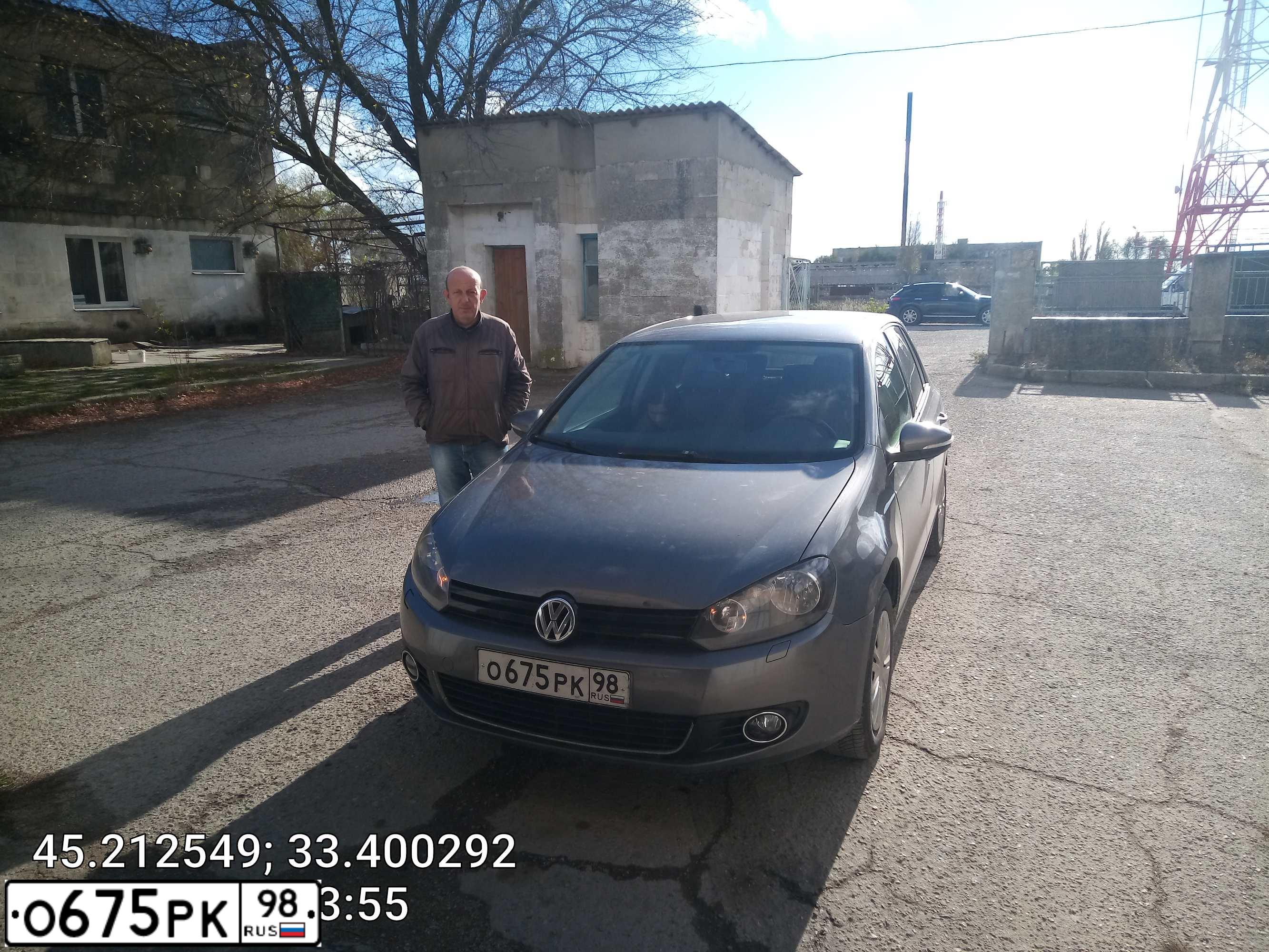 Фото автомобиля VOLKSWAGEN GOLF, 2010 — госномер К734ВЕ180