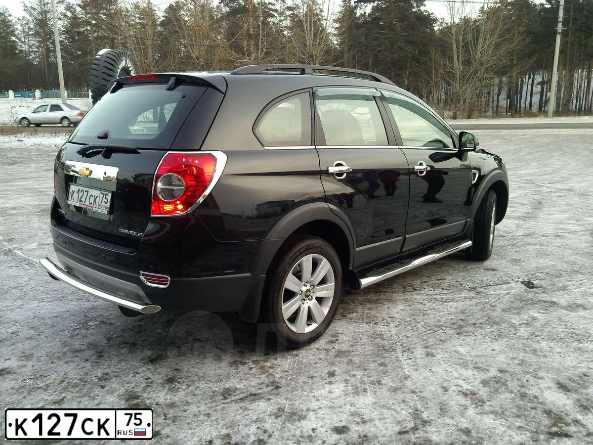 Фото автомобиля CHEVROLET CAPTIVA, 2011 — госномер А736ВК193. Цвет: ЧЕРНЫЙ