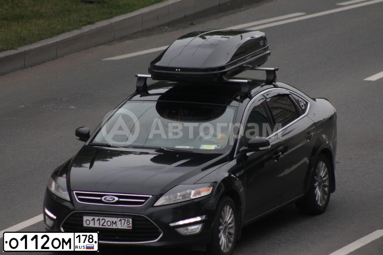 Фото автомобиля FORD MONDEO, 2011 — госномер О112ОМ178. Цвет: ЧЕРНЫЙ