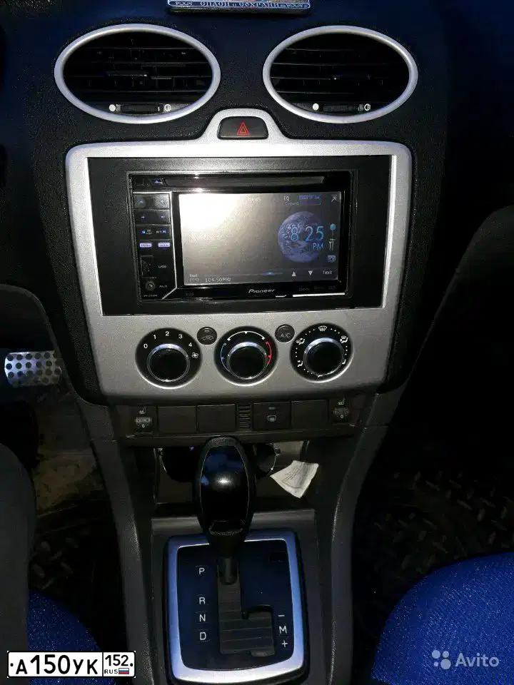 Фото автомобиля FORD FOCUS, 2005 — госномер А150УК152. Цвет: СЕРО-ГОЛУБОЙ