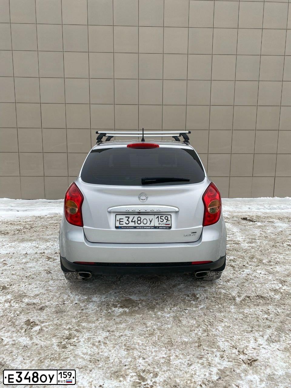 Фото автомобиля SSANGYONG ACTYON, 2011 — госномер С230МЕ196. Цвет: СВЕТЛО СЕРЫЙ