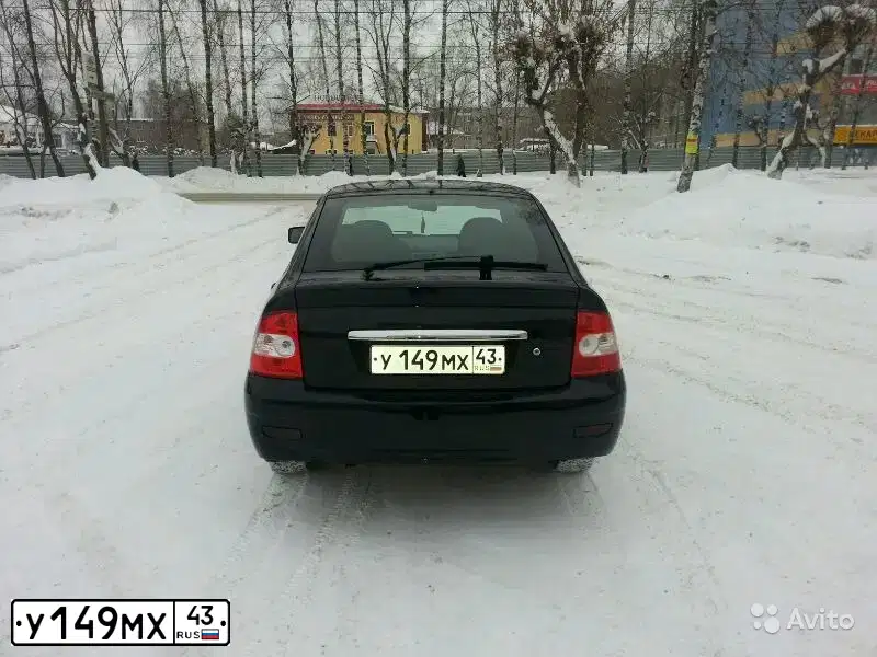 Фото автомобиля LADA PRIORA, 2009 — госномер У016УМ43