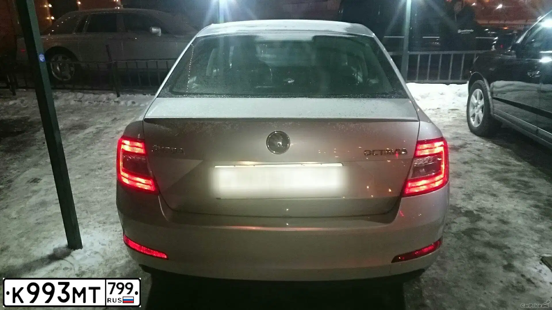 Фото автомобиля SKODA OCTAVIA, 2013 — госномер М486АХ134. Цвет: СЕРЕБРИСТЫЙ