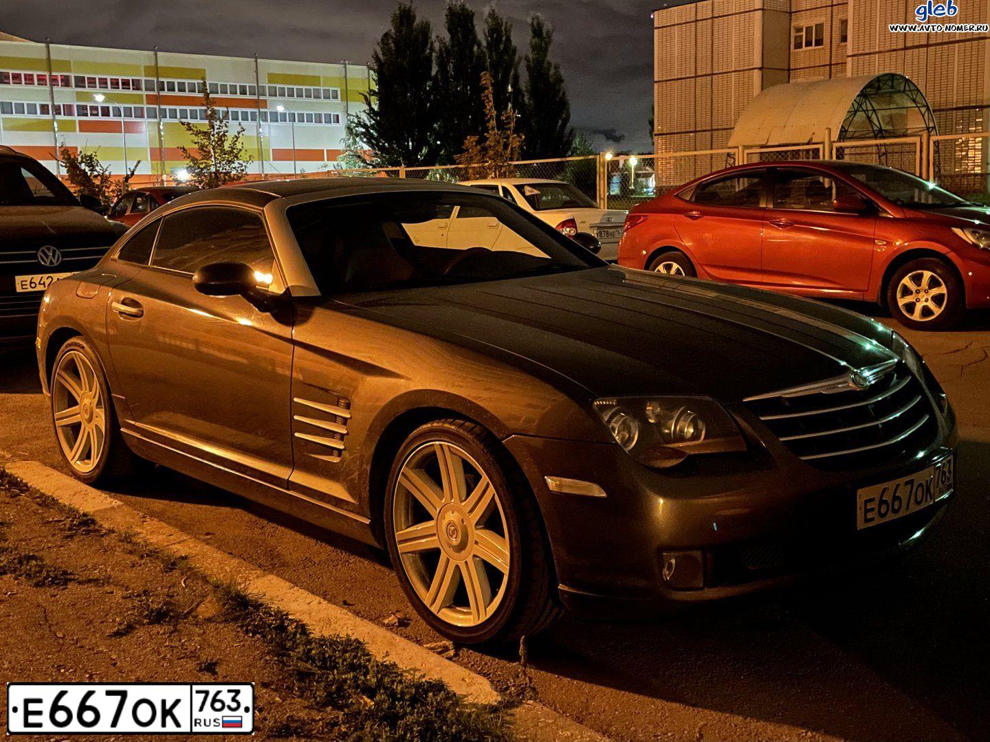 Фото автомобиля CHRYSLER БЕЗ МОДЕЛИ LНS, 2004 — госномер Е667ОК763. Цвет: СЕРЫЙ