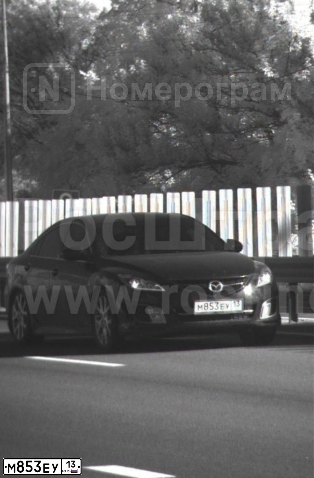 Фото автомобиля MAZDA 6, 2008 — госномер Т554ХО58. Цвет: ВИШНЕВЫЙ ТЕМНЫЙ