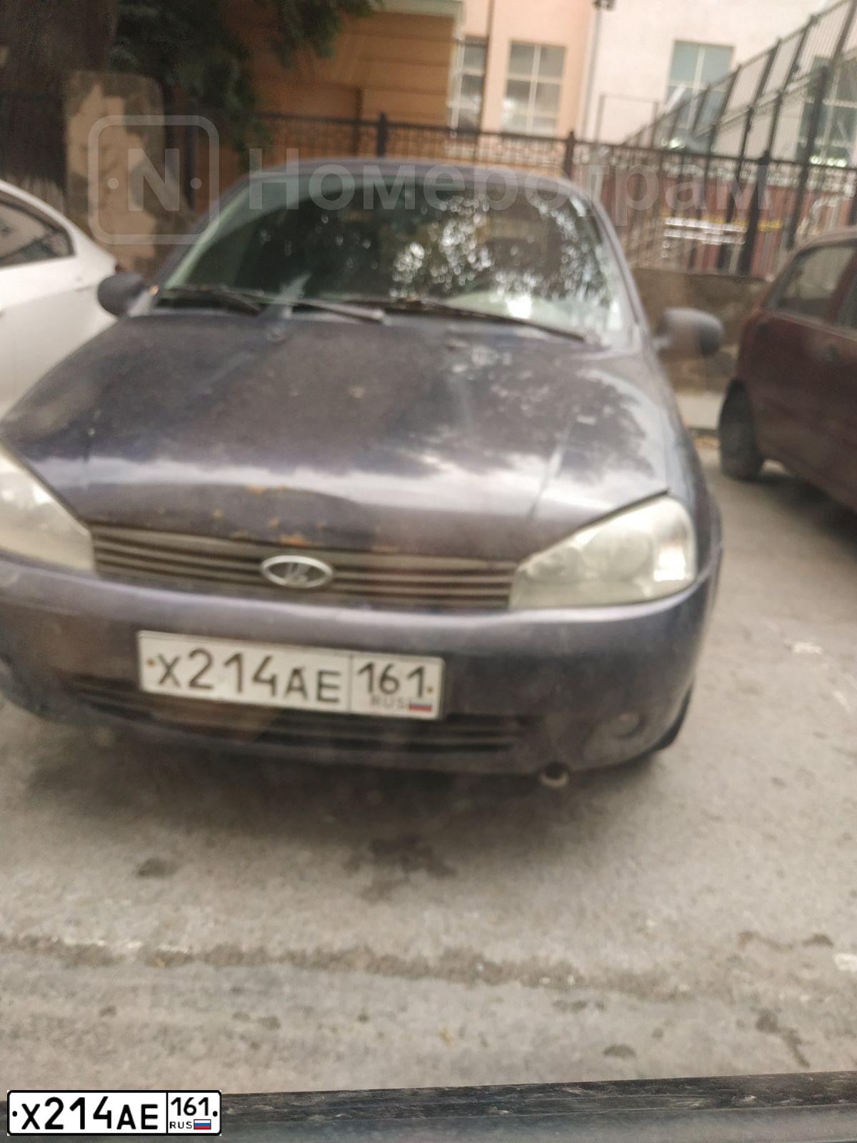 Фото автомобиля LADA 1118 KALINA, 2007 — госномер М160ЕУ761. Цвет: СИНЕ-ФИОЛЕТОВЫЙ