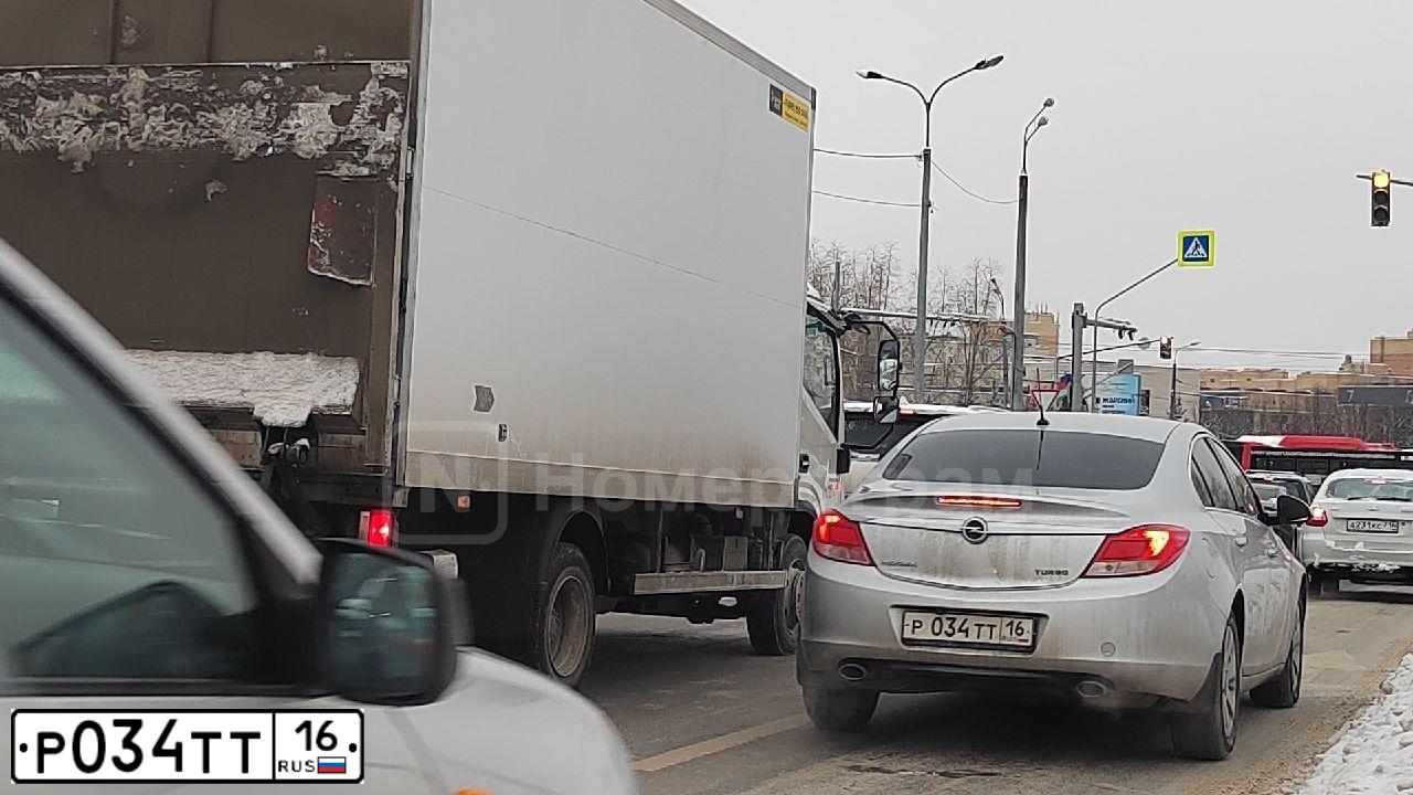 Фото автомобиля HYUNDAI I30, 2009 — госномер Р034ТТ16. Цвет: ЧЕРНЫЙ
