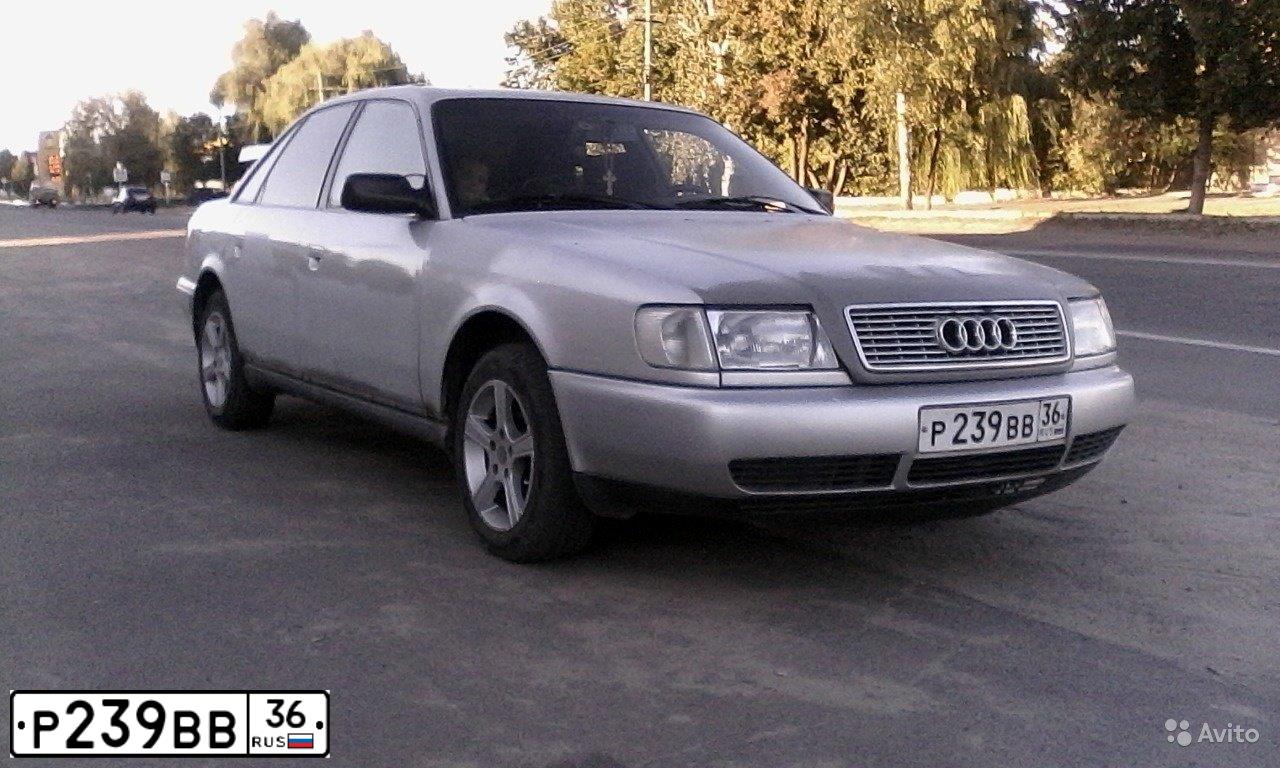Фото автомобиля AUDI 100, 1992 — госномер Р239ВВ36. Цвет: БЕЛЫЙ (СЕРЫЙ)