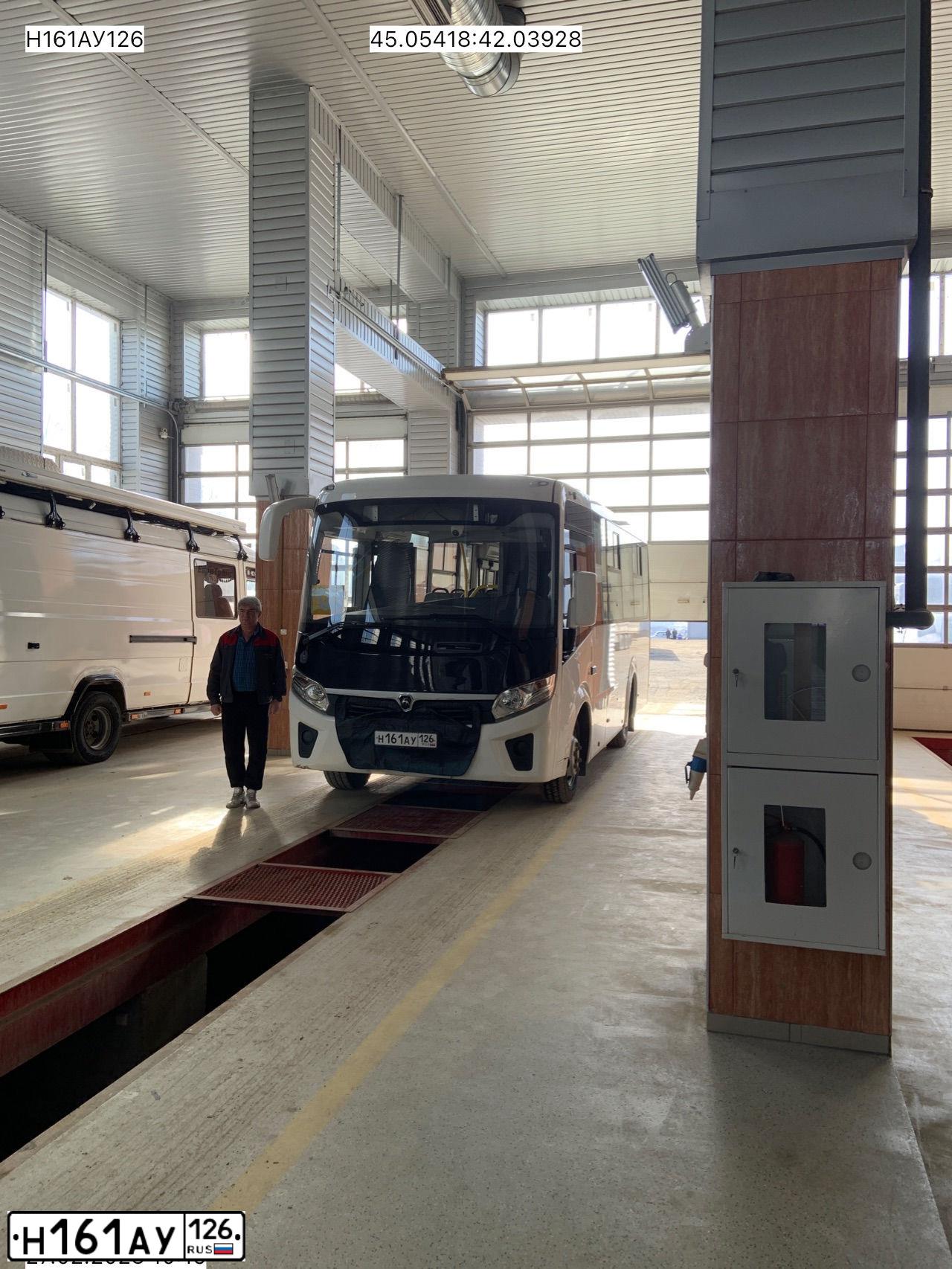 Фото автомобиля ПАЗ 3204, 2019 — госномер У152КУ152