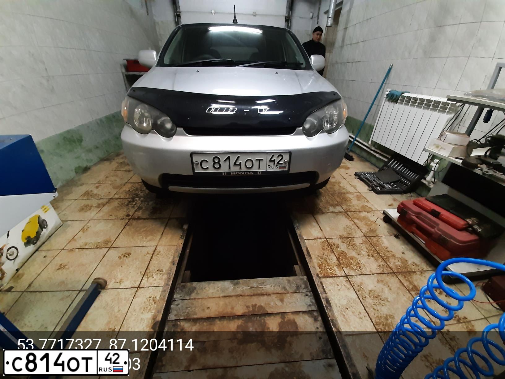 Фото автомобиля HONDA HR-V, 2000 — госномер С814ОТ142