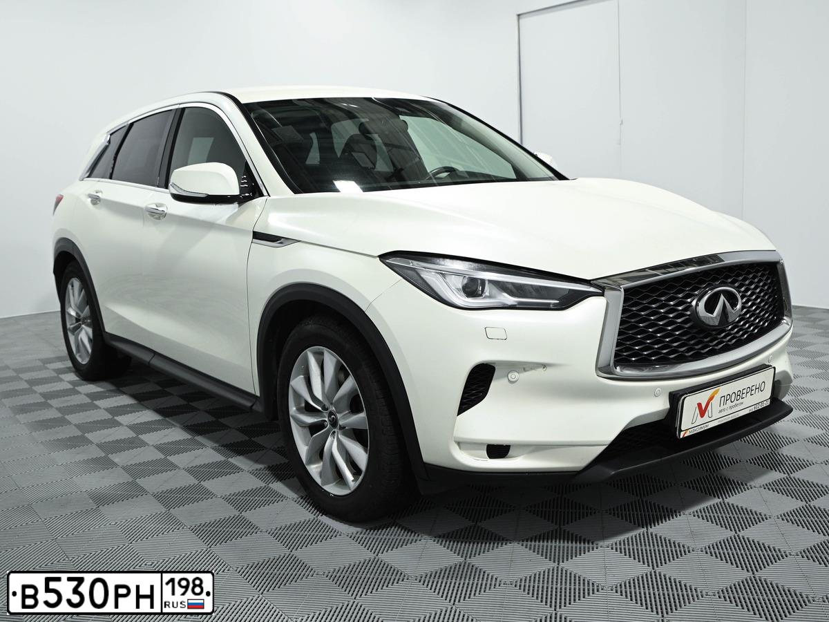 Фото автомобиля INFINITI QX50, 2018 — госномер Р128ЕХ198