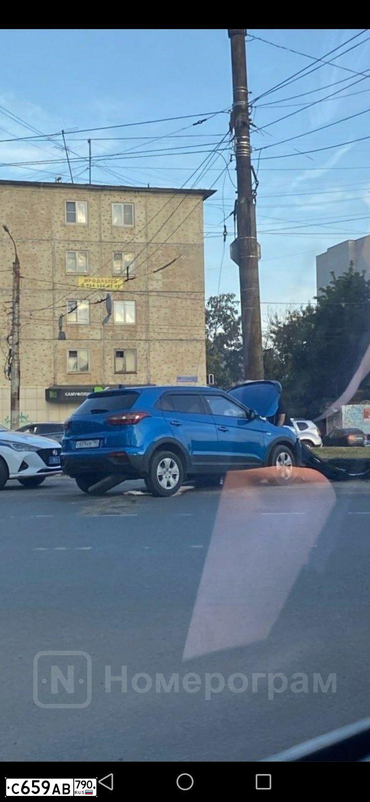 Фото автомобиля HYUNDAI CRETA, 2018 — госномер С659АВ790. Цвет: СИНИЙ