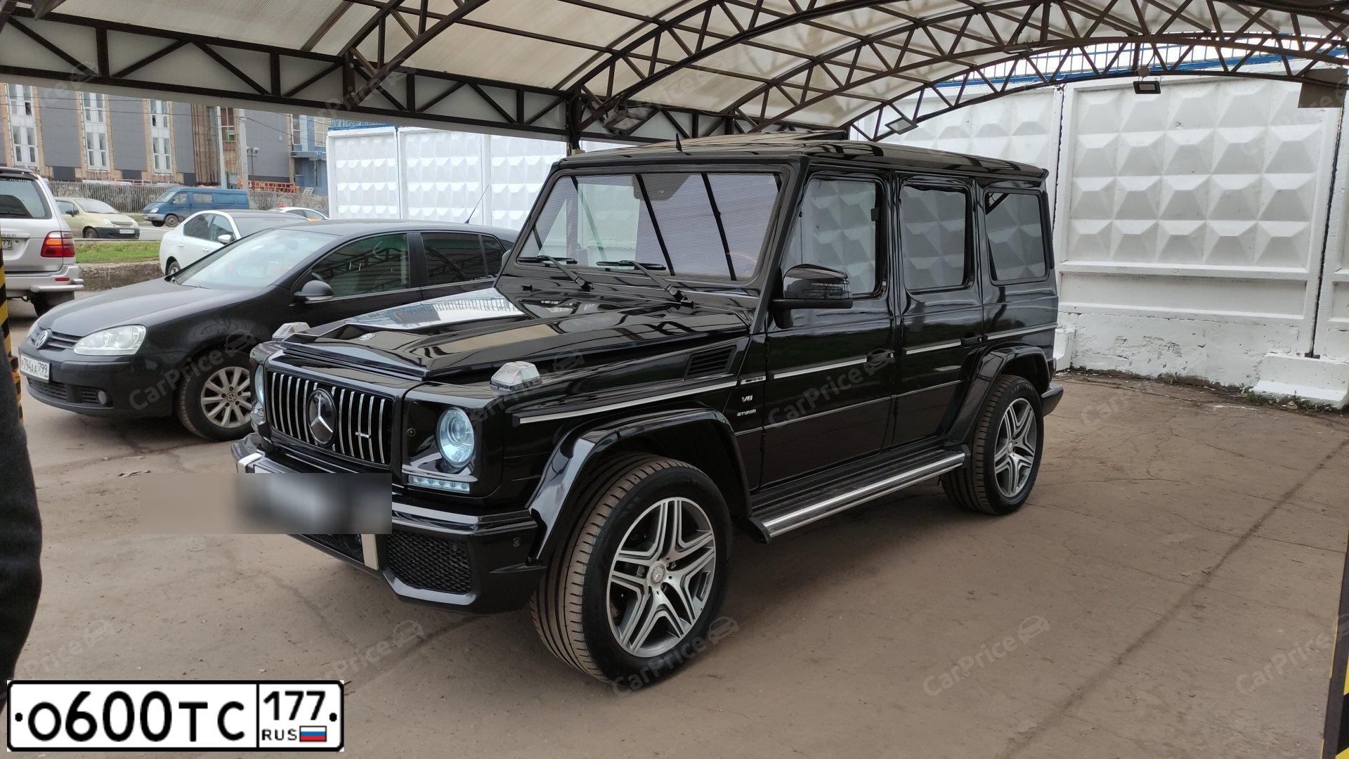 Фото автомобиля MERCEDES G-KLASSE, 2003 — госномер О297ОО197. Цвет: ЧЕРНЫЙ