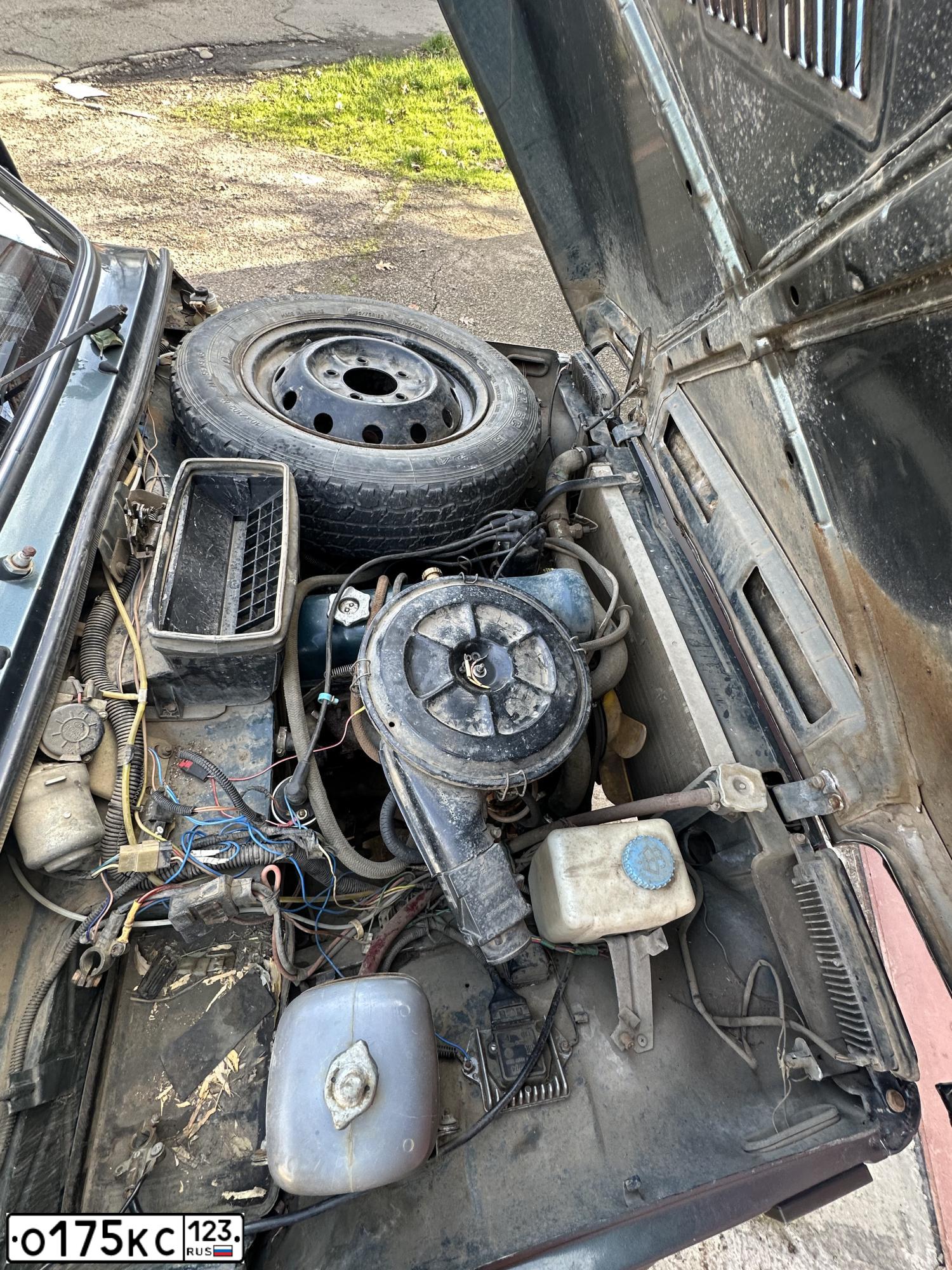 Фото автомобиля LADA 2121 NIVA, 1999 — госномер О175КС123. Цвет: СЕРО-ЗЕЛЕНЫЙ МЕТАЛЛИК