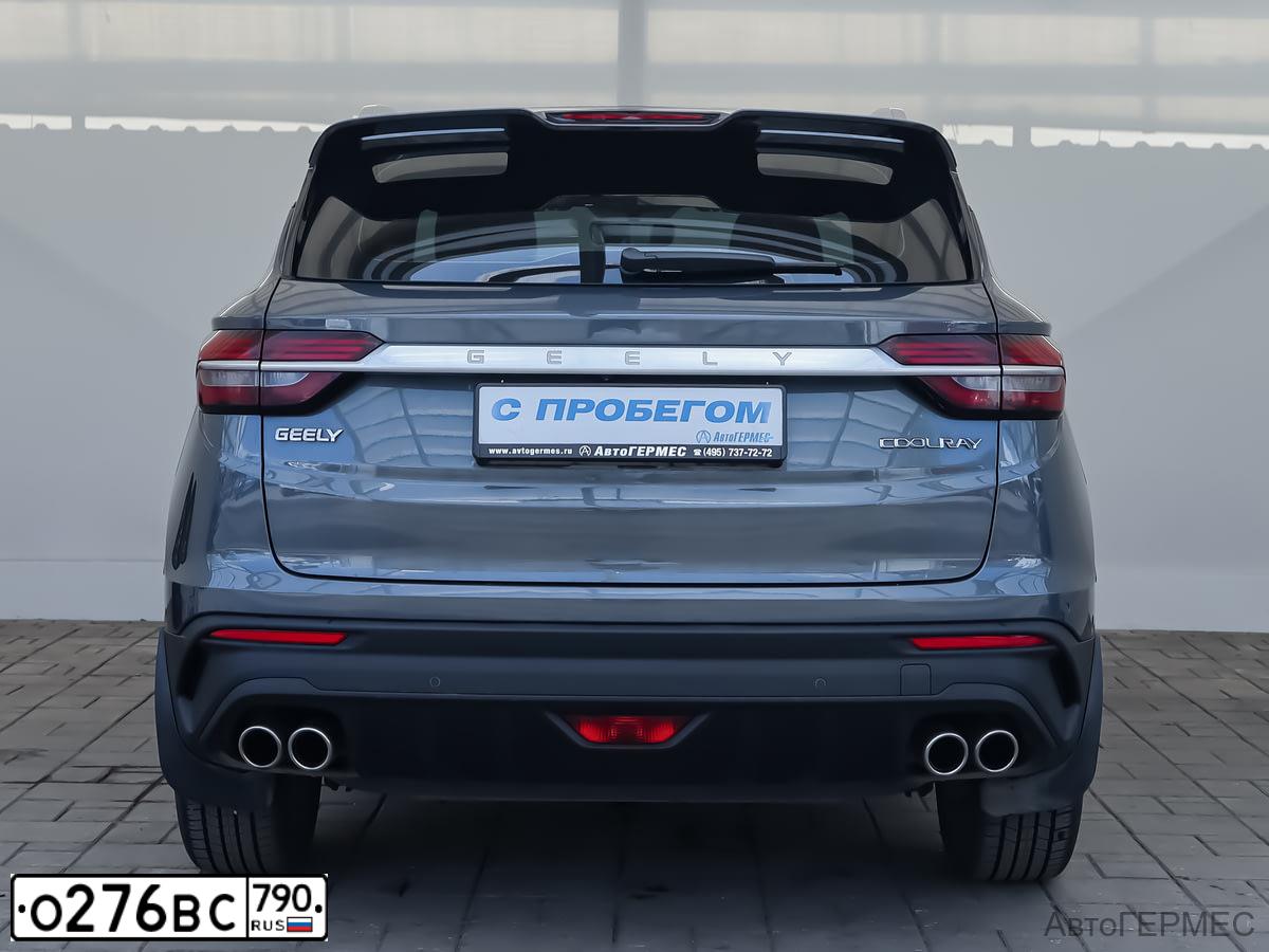 Фото автомобиля GEELY COOLRAY, 2021 — госномер С079ВМ977. Цвет: СЕРЫЙ