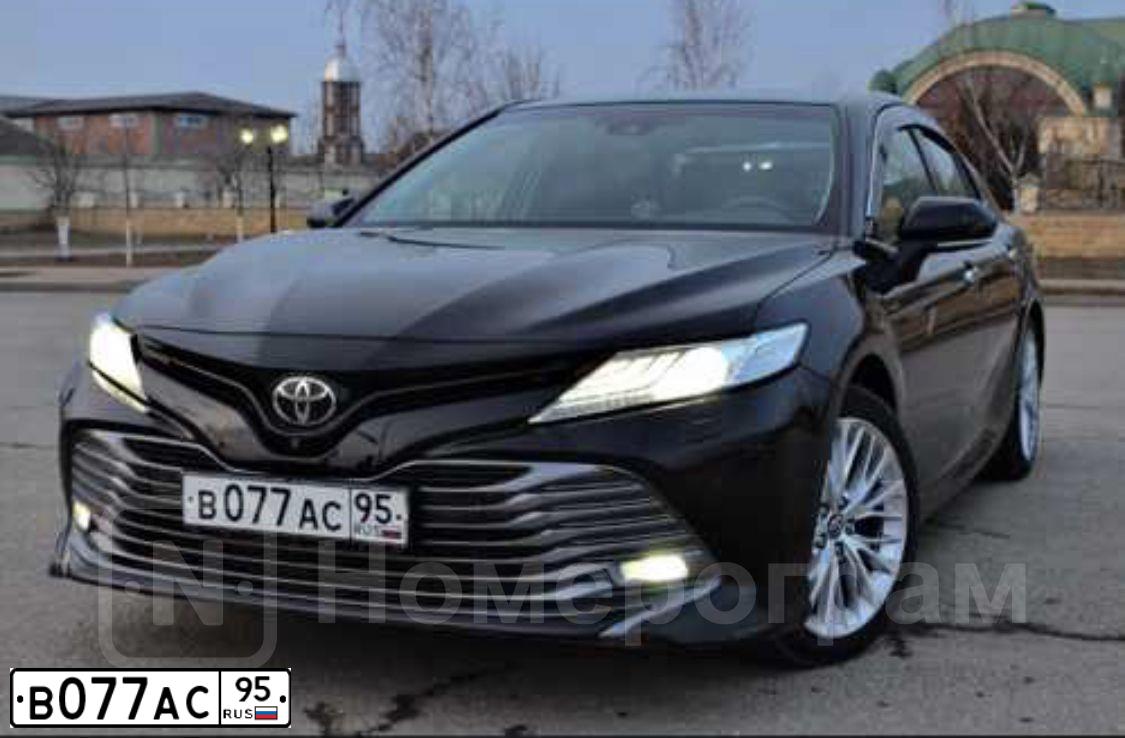 Фото автомобиля TOYOTA CAMRY, 2013 — госномер К830КМ95. Цвет: ЧЕРНЫЙ МЕТАЛЛИК