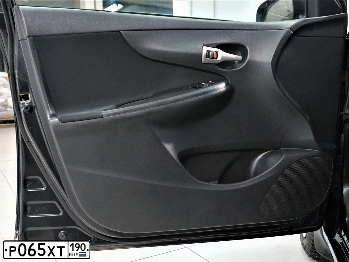 Фото автомобиля TOYOTA COROLLA, 2008 — госномер Е169КХ69. Цвет: ЧЕРНЫЙ