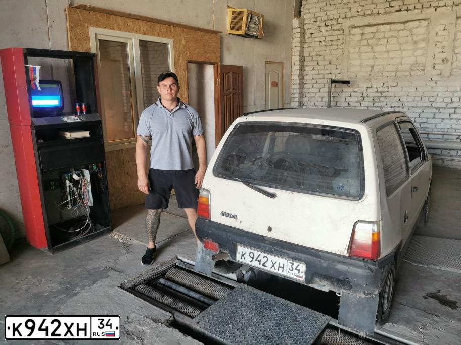 Фото автомобиля SEAZ OKA, 2000 — госномер О419ВТ134. Цвет: САФАРИ