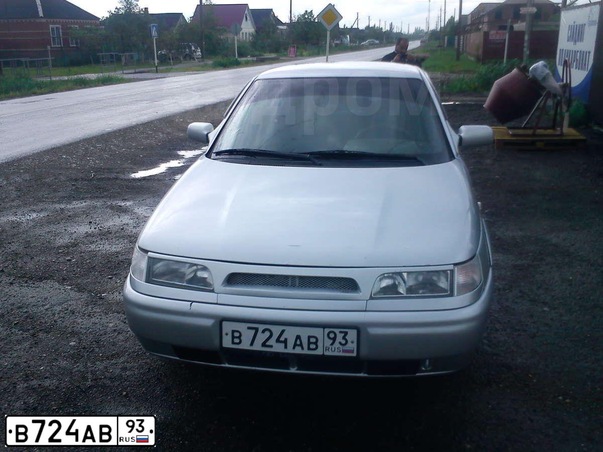 Фото автомобиля LADA 2110, 2005 — госномер В724АВ93. Цвет: СВЕТЛО-СЕРЕБРИСТЫЙ МЕТАЛЛ