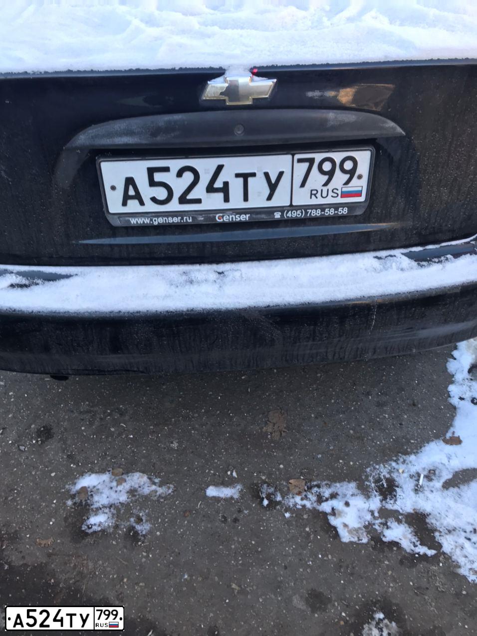 Фото автомобиля CHEVROLET LANOS, 2008 — госномер Т991МС797. Цвет: ЧЕРНЫЙ