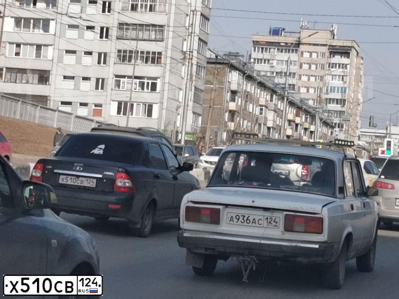 Фото автомобиля LADA PRIORA, 2009 — госномер А212ТР124