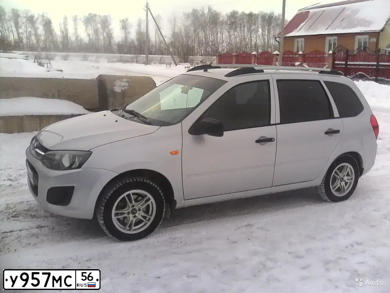 Фото автомобиля LADA 2194 KALINA, 2014 — госномер О134МР124. Цвет: ГОЛУБОЙ