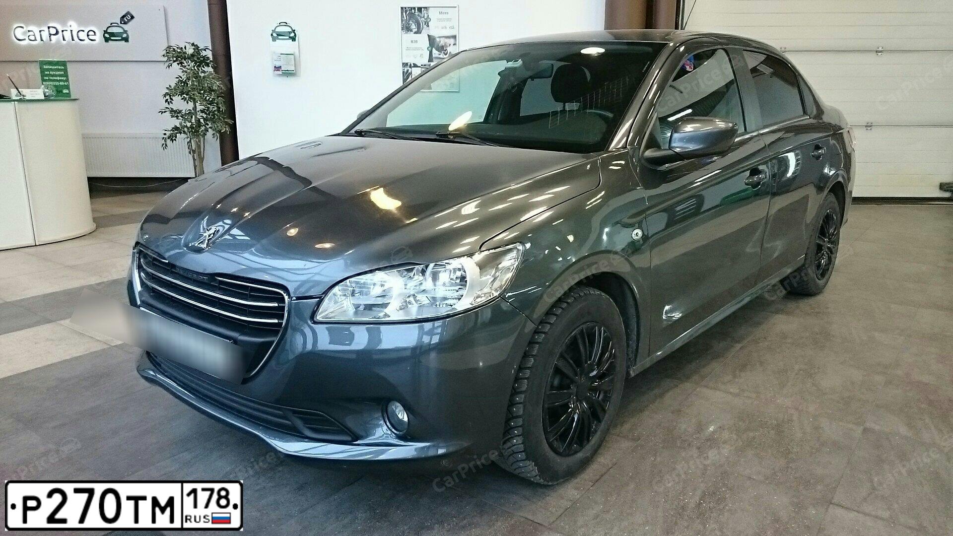Фото автомобиля PEUGEOT 301, 2013 — госномер Т498АУ39