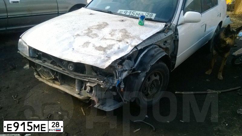 Фото автомобиля SHAANXI SX 425 /6X4/, 2013 — госномер Е915МЕ28. Цвет: КРАСНЫЙ