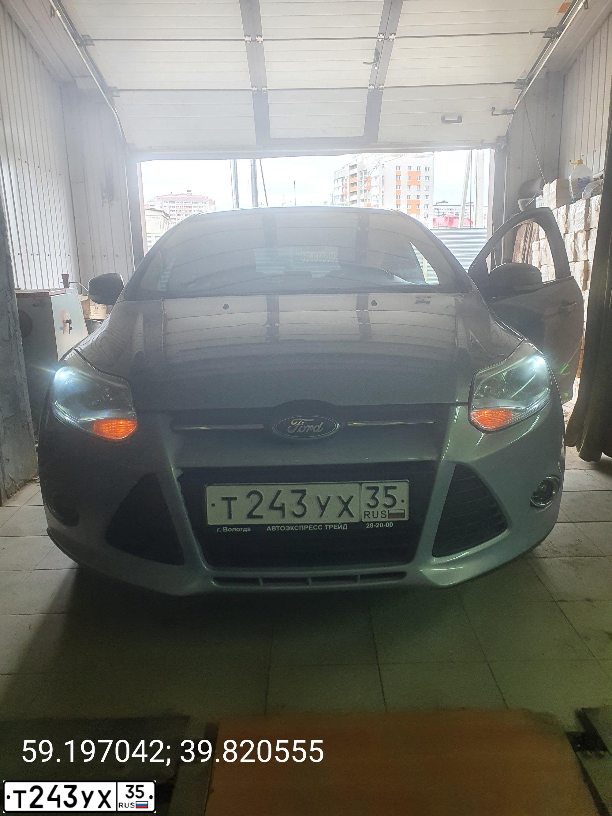 Фото автомобиля FORD FOCUS, 2011 — госномер М397МТ35