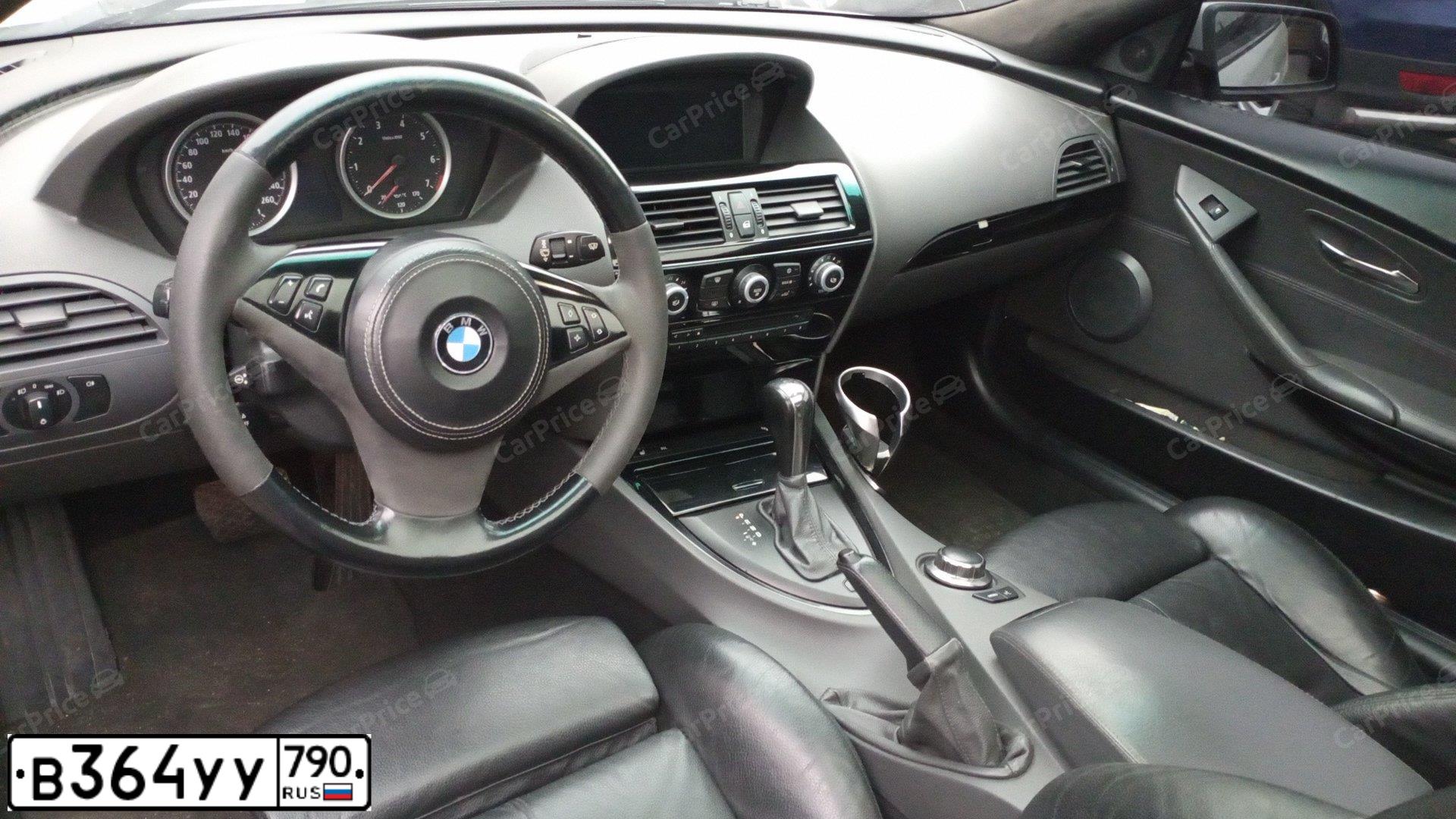 Фото автомобиля BMW SERIE 6, 2003 — госномер Т494АВ47. Цвет: Белый