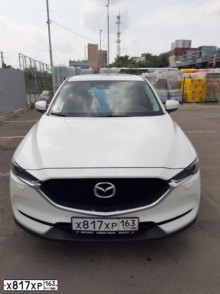 Фото автомобиля MAZDA CX-5, 2017 — госномер Н093ОХ126. Цвет: БЕЛЫЙ ПЕРЛАМУТР