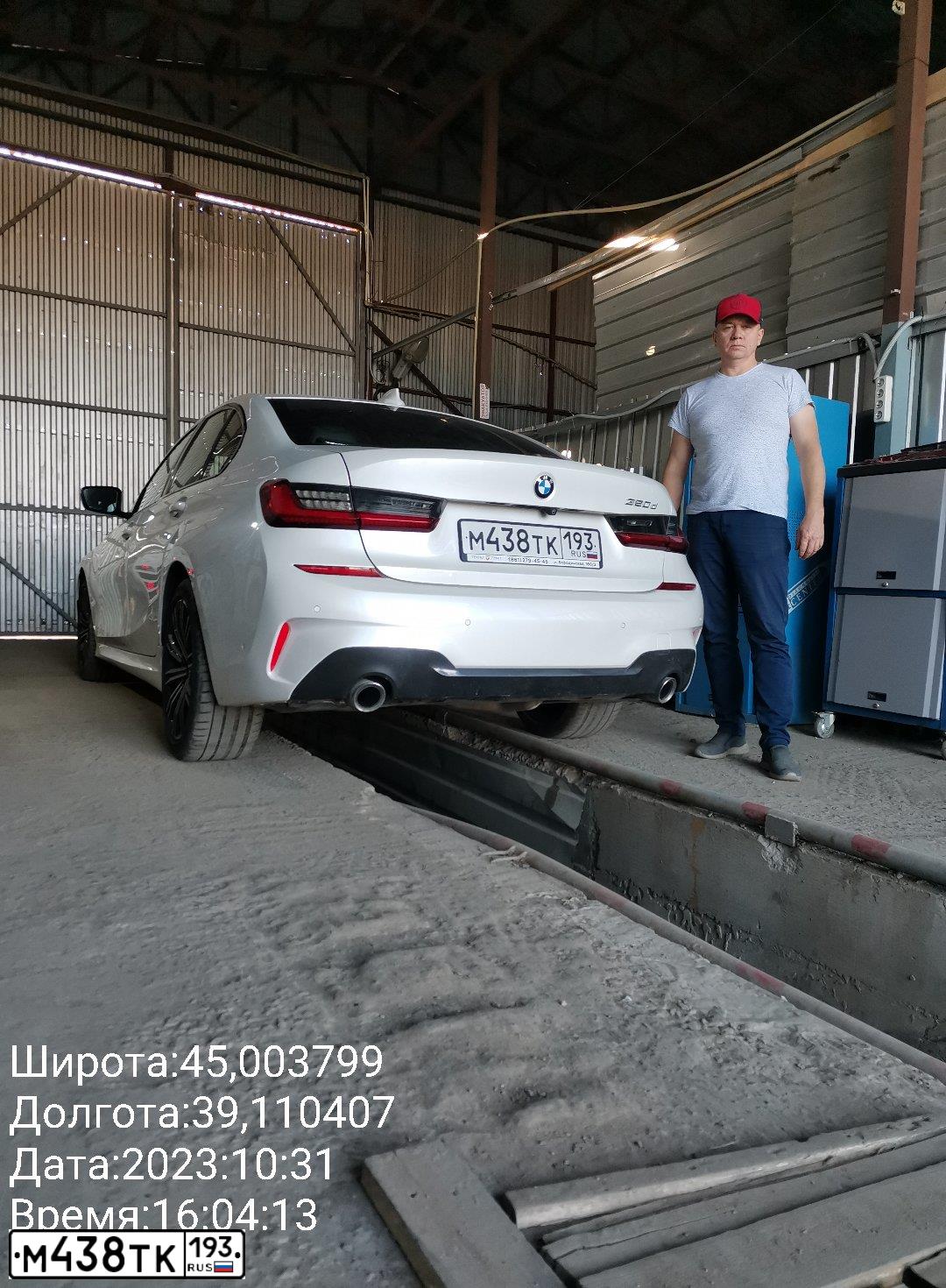Фото автомобиля BMW W SERIE 3, 2019 — госномер А319МС193