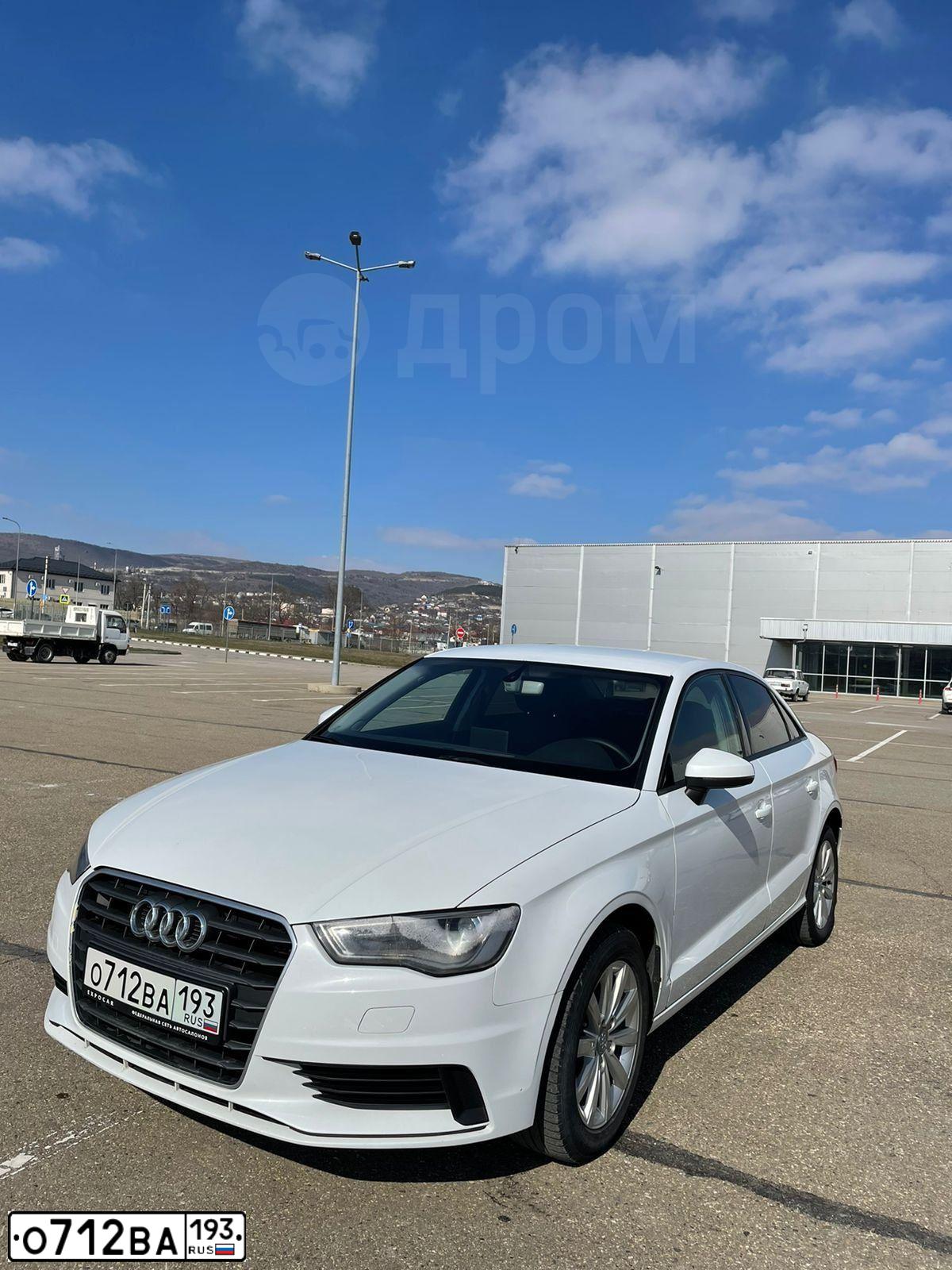 Фото автомобиля AUDI A3, 2015 — госномер О039ТК193