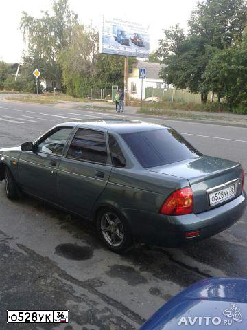 Фото автомобиля LADA 2170 PRIORA, 2008 — госномер О338АМ31. Цвет: СЕРО-СИНЕ-ЗЕЛЕНЫЙ