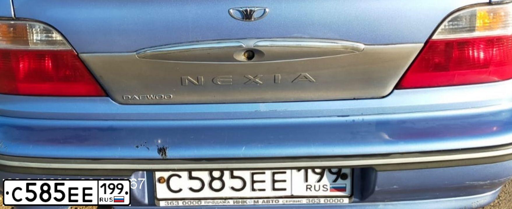 Фото автомобиля DAEWOO NEXIA, 2008 — госномер С404СО40. Цвет: ВАСИЛЕК