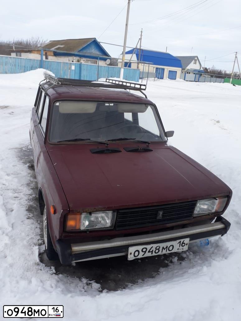 Фото автомобиля IZH 2717, 2003 — госномер С948МО16. Цвет: Темно-зеленый