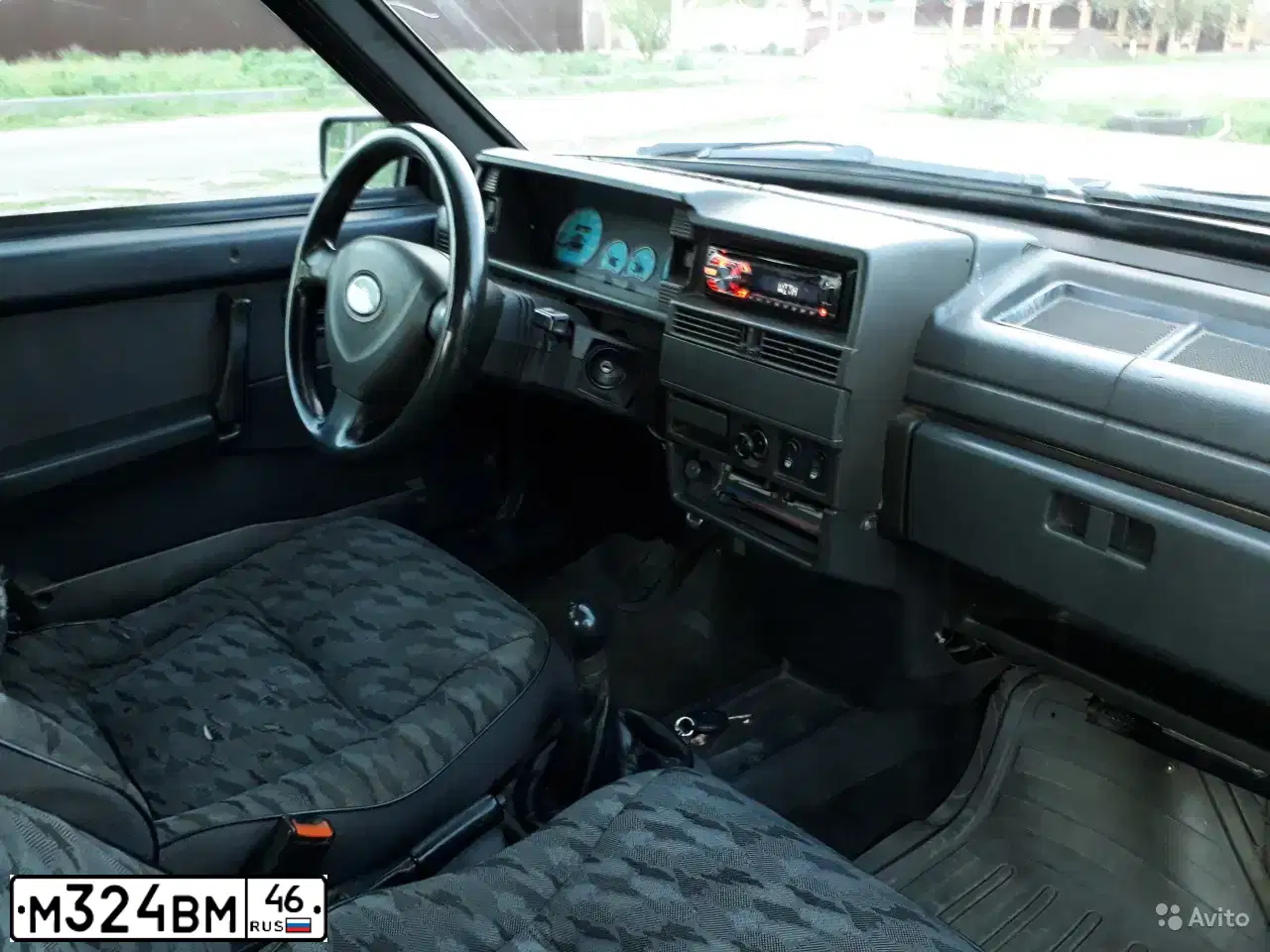 Фото автомобиля VAZ 2109 SAMARA, 1999 — госномер М324ВМ46. Цвет: КРАСНЫЙ КОРИЧНЕВЫЙ