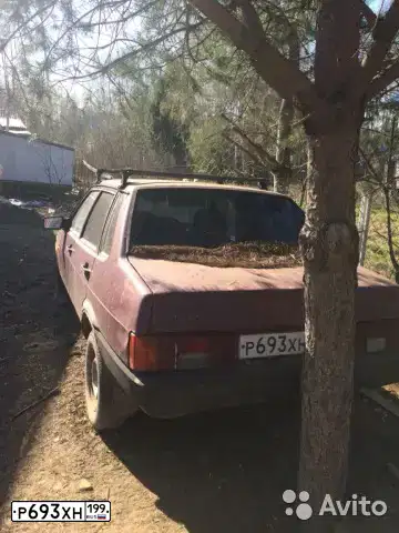 Фото автомобиля LADA 2109 SAMARA, 1999 — госномер Т100УК50. Цвет: ТЕМНО-ВИШНЕВЫЙ