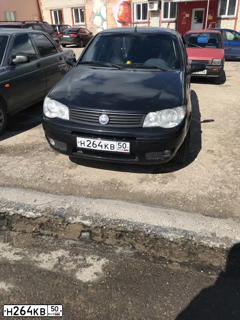 Фото автомобиля FIAT ALBEA, 2007 — госномер С946ХР152. Цвет: ЧЕРНЫЙ