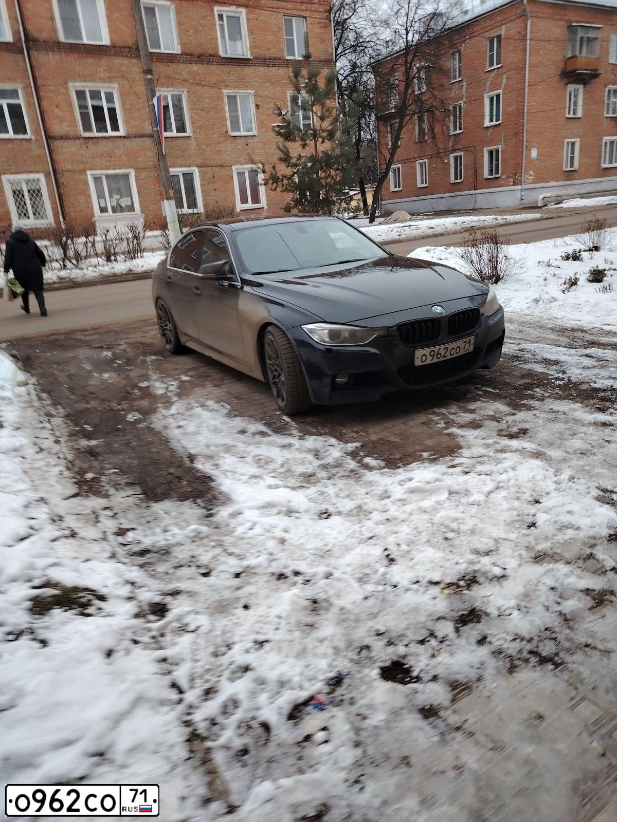 Фото автомобиля BMW SERIE 3, 2012 — госномер В886РУ73. Цвет: ЧЕРНЫЙ