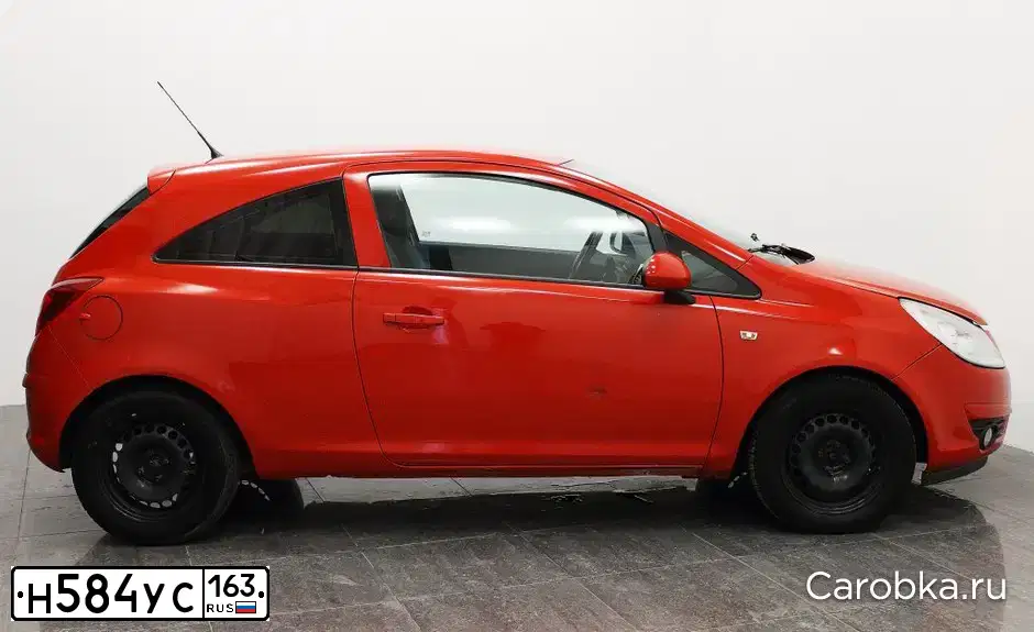 Фото автомобиля OPEL CORSA, 2008 — госномер В423УВ193