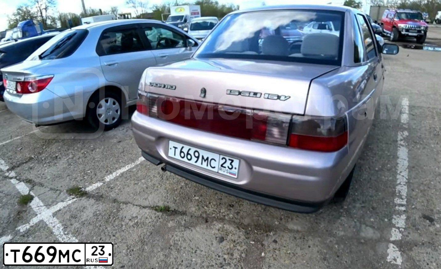 Фото автомобиля LADA 2110, 2000 — госномер Р785АУ180. Цвет: РОЗОВЫЙ